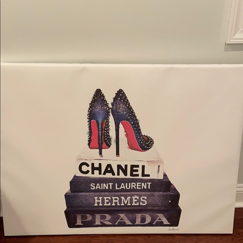 A Chanel trendy canvas